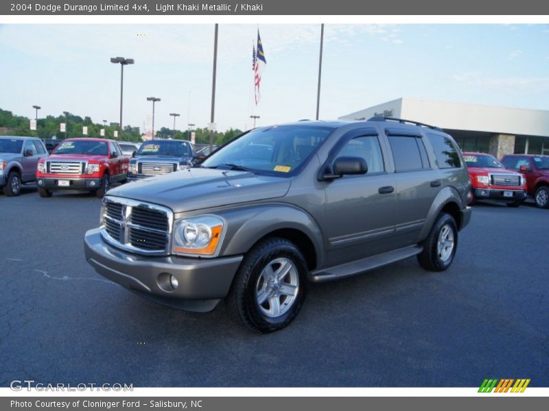 Light Khaki Metallic / Khaki 2004 Dodge Durango Limited 4x4