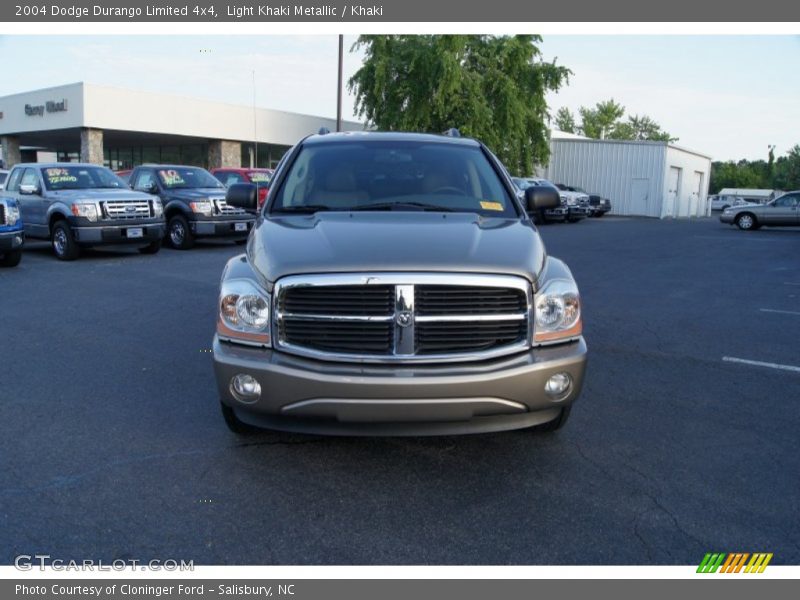 Light Khaki Metallic / Khaki 2004 Dodge Durango Limited 4x4