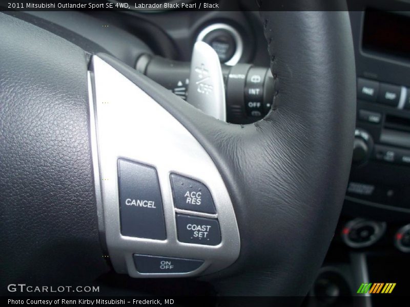Controls of 2011 Outlander Sport SE 4WD