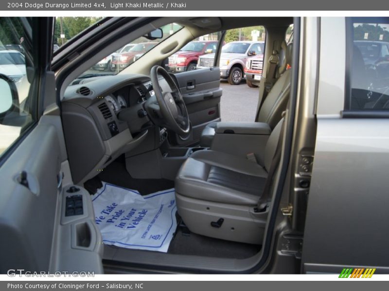 Light Khaki Metallic / Khaki 2004 Dodge Durango Limited 4x4