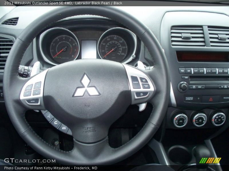 Labrador Black Pearl / Black 2011 Mitsubishi Outlander Sport SE 4WD