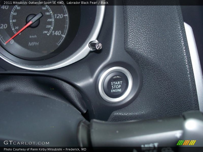 Controls of 2011 Outlander Sport SE 4WD