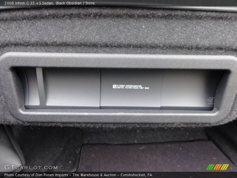 Black Obsidian / Stone 2008 Infiniti G 35 x S Sedan