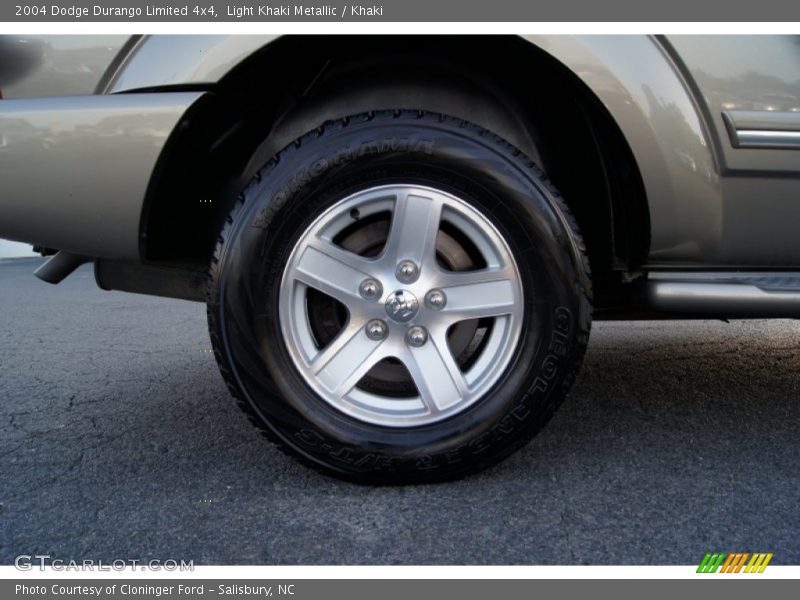 Light Khaki Metallic / Khaki 2004 Dodge Durango Limited 4x4