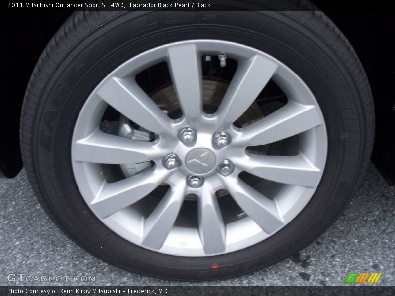  2011 Outlander Sport SE 4WD Wheel