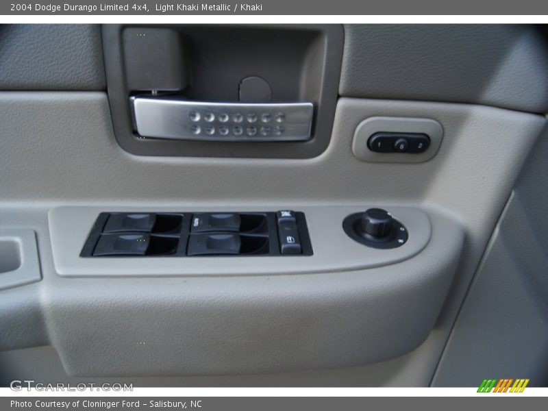 Light Khaki Metallic / Khaki 2004 Dodge Durango Limited 4x4