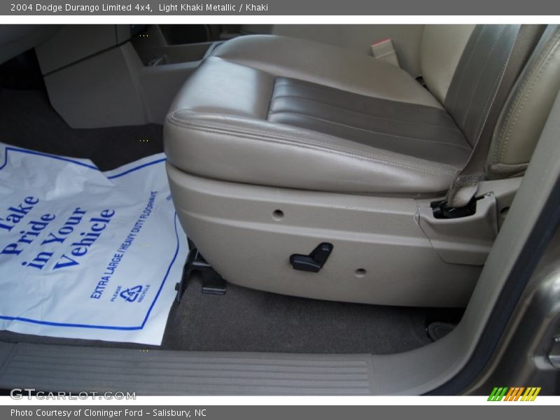 Light Khaki Metallic / Khaki 2004 Dodge Durango Limited 4x4
