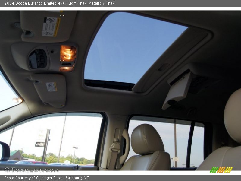 Light Khaki Metallic / Khaki 2004 Dodge Durango Limited 4x4