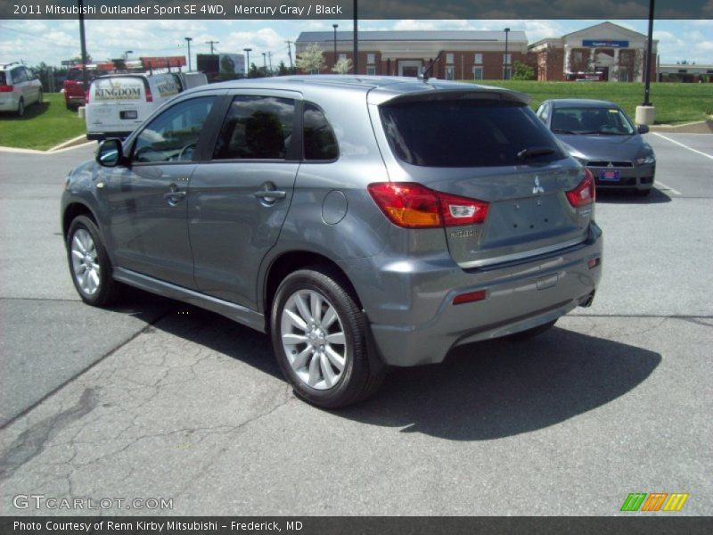 Mercury Gray / Black 2011 Mitsubishi Outlander Sport SE 4WD