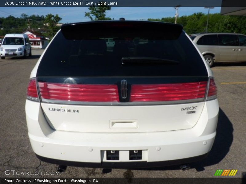 White Chocolate Tri Coat / Light Camel 2008 Lincoln MKX AWD