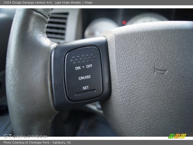 Light Khaki Metallic / Khaki 2004 Dodge Durango Limited 4x4