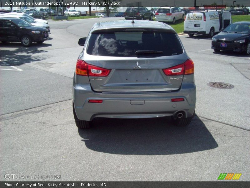 Mercury Gray / Black 2011 Mitsubishi Outlander Sport SE 4WD