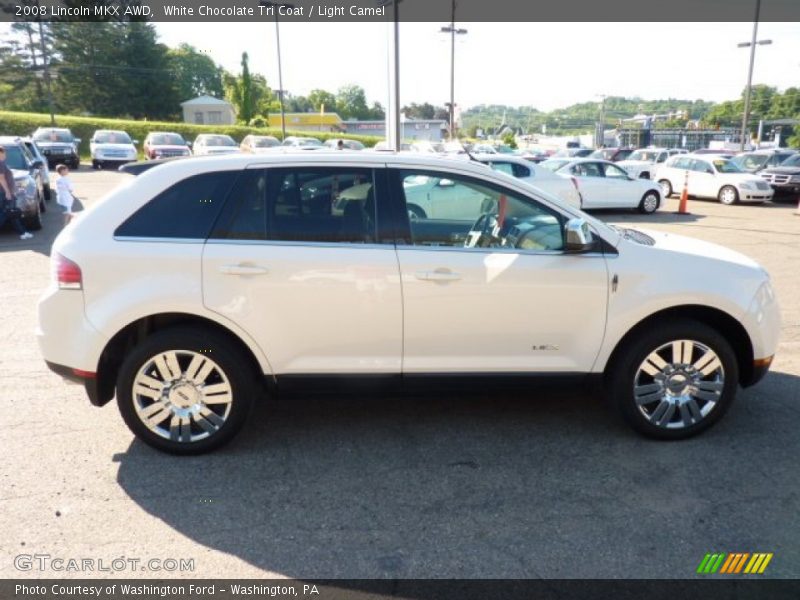 White Chocolate Tri Coat / Light Camel 2008 Lincoln MKX AWD