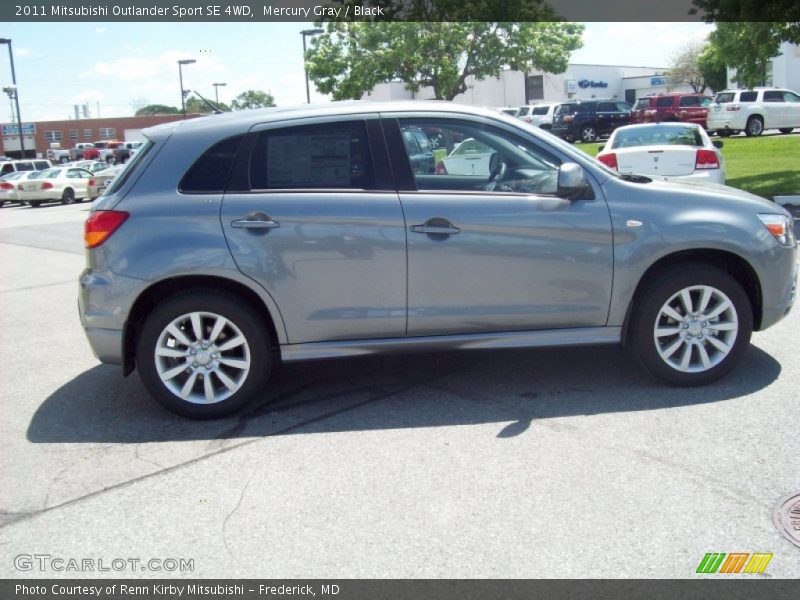 Mercury Gray / Black 2011 Mitsubishi Outlander Sport SE 4WD
