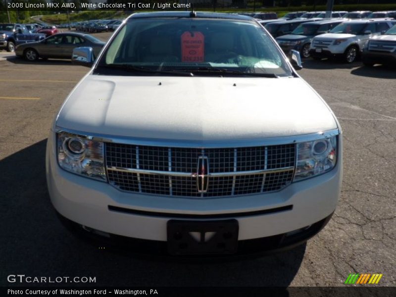 White Chocolate Tri Coat / Light Camel 2008 Lincoln MKX AWD