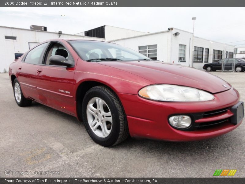 Inferno Red Metallic / Medium Quartz 2000 Dodge Intrepid ES