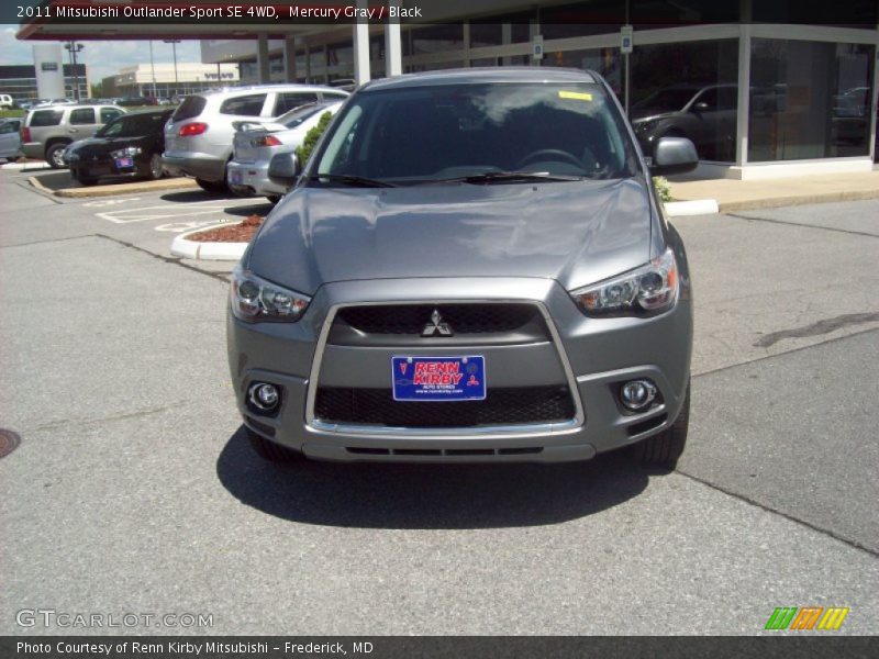 Mercury Gray / Black 2011 Mitsubishi Outlander Sport SE 4WD