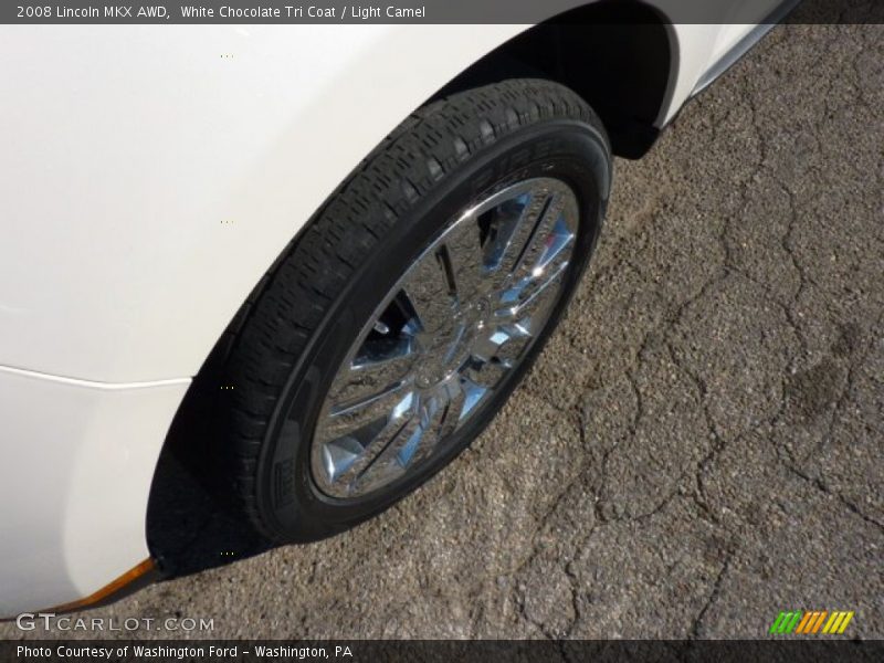 White Chocolate Tri Coat / Light Camel 2008 Lincoln MKX AWD