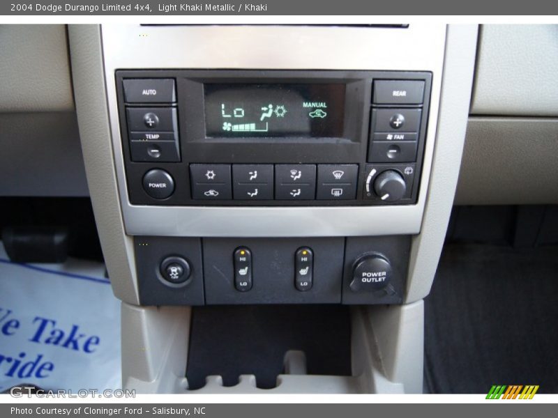 Light Khaki Metallic / Khaki 2004 Dodge Durango Limited 4x4