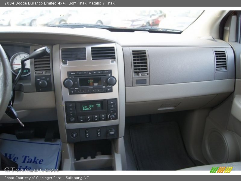 Light Khaki Metallic / Khaki 2004 Dodge Durango Limited 4x4