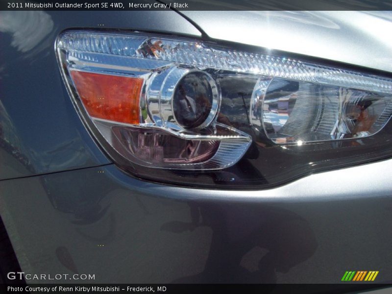 Mercury Gray / Black 2011 Mitsubishi Outlander Sport SE 4WD