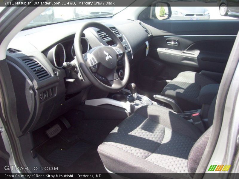  2011 Outlander Sport SE 4WD Black Interior