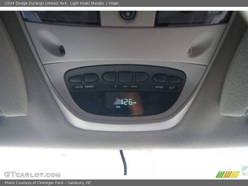 Light Khaki Metallic / Khaki 2004 Dodge Durango Limited 4x4