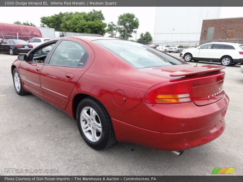 Inferno Red Metallic / Medium Quartz 2000 Dodge Intrepid ES