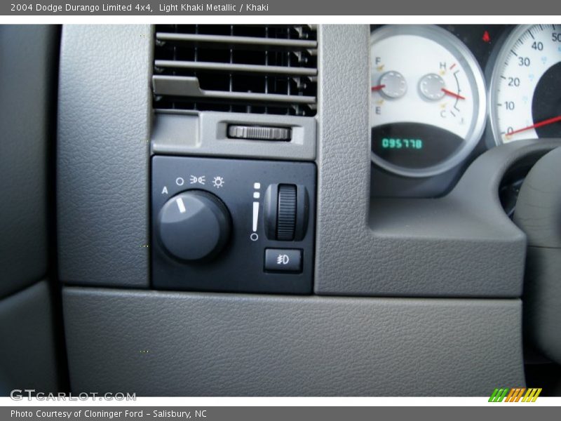 Light Khaki Metallic / Khaki 2004 Dodge Durango Limited 4x4
