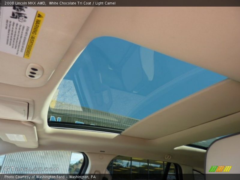 White Chocolate Tri Coat / Light Camel 2008 Lincoln MKX AWD