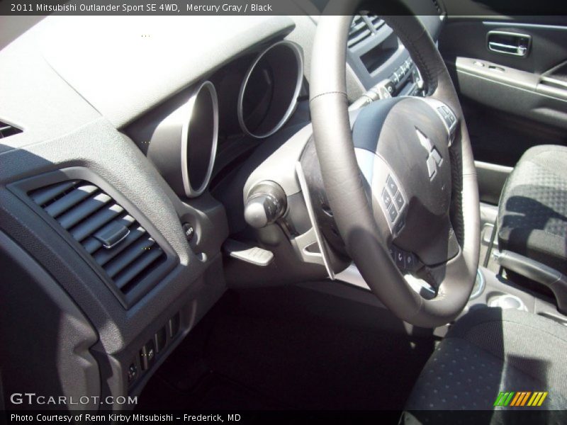 Mercury Gray / Black 2011 Mitsubishi Outlander Sport SE 4WD