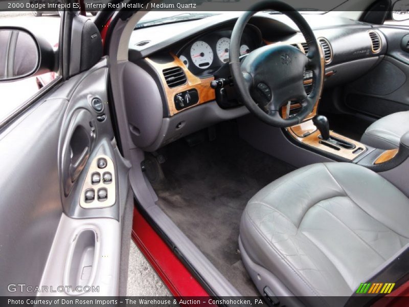 Inferno Red Metallic / Medium Quartz 2000 Dodge Intrepid ES