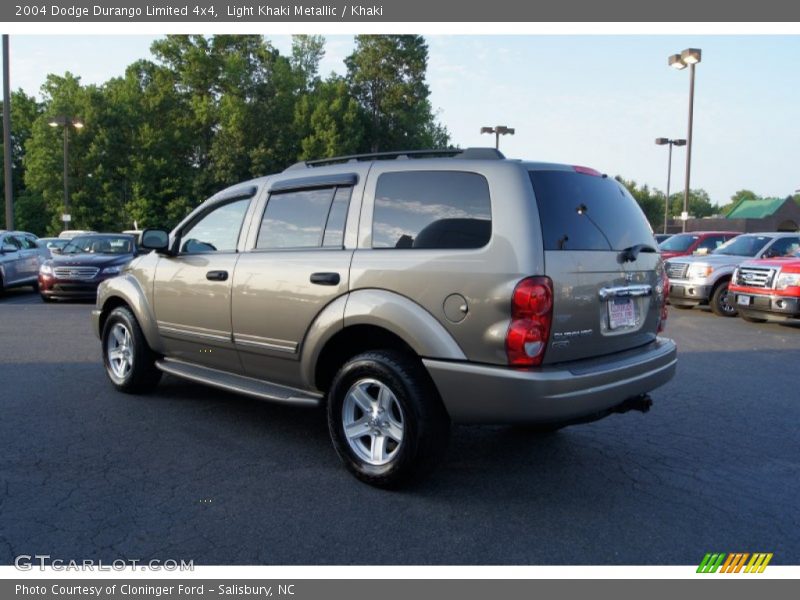 Light Khaki Metallic / Khaki 2004 Dodge Durango Limited 4x4