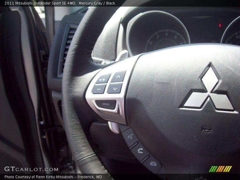 Mercury Gray / Black 2011 Mitsubishi Outlander Sport SE 4WD