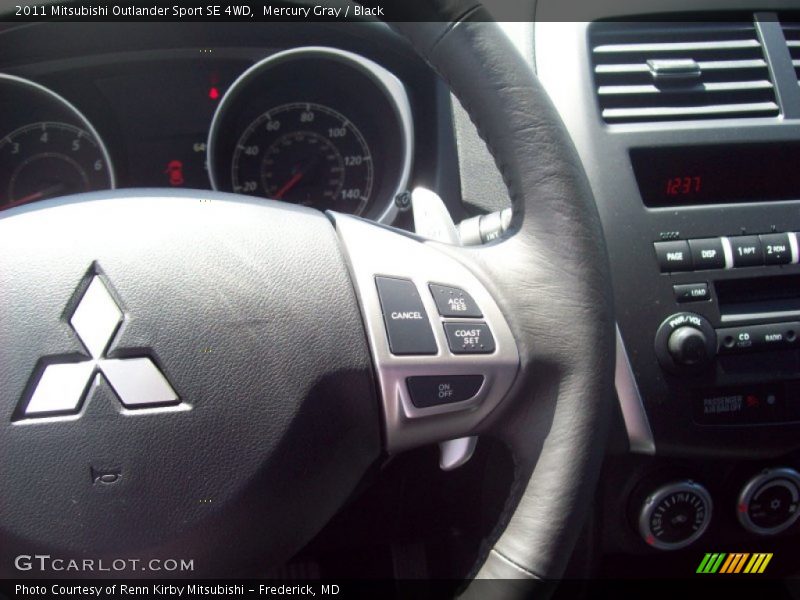 Mercury Gray / Black 2011 Mitsubishi Outlander Sport SE 4WD
