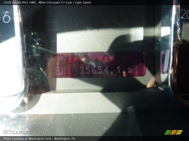 White Chocolate Tri Coat / Light Camel 2008 Lincoln MKX AWD