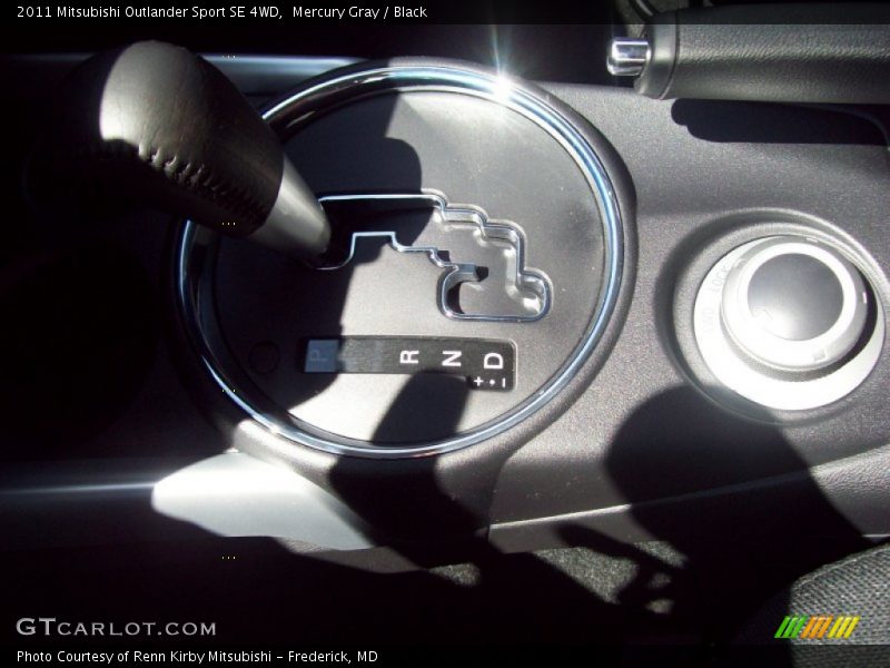  2011 Outlander Sport SE 4WD CVT Sportronic Automatic Shifter