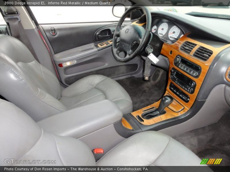 Inferno Red Metallic / Medium Quartz 2000 Dodge Intrepid ES
