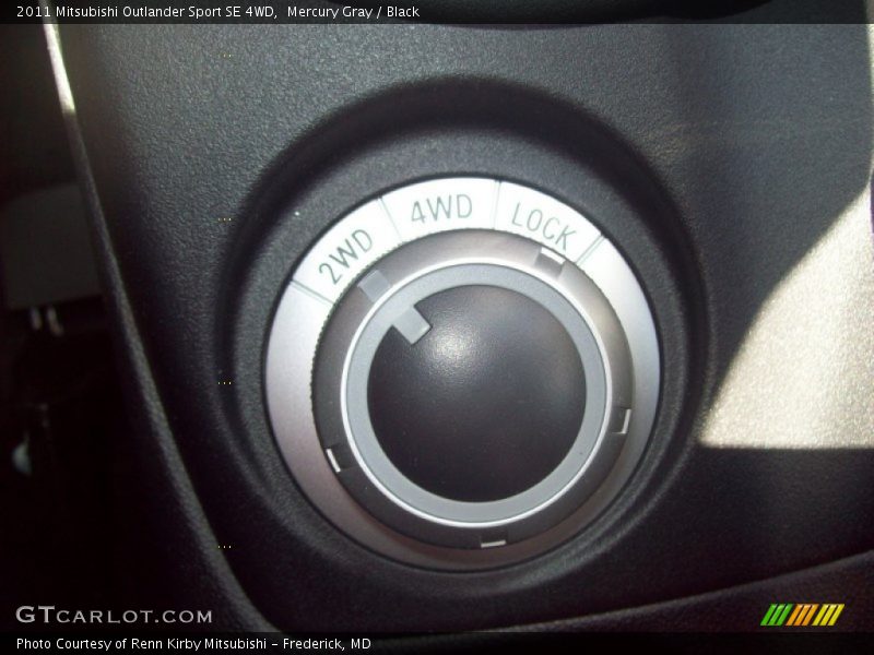 Controls of 2011 Outlander Sport SE 4WD