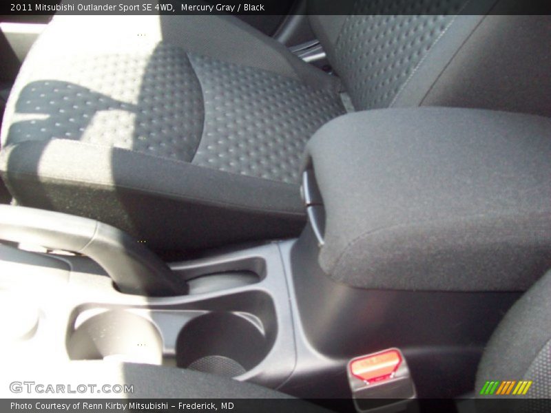 Mercury Gray / Black 2011 Mitsubishi Outlander Sport SE 4WD