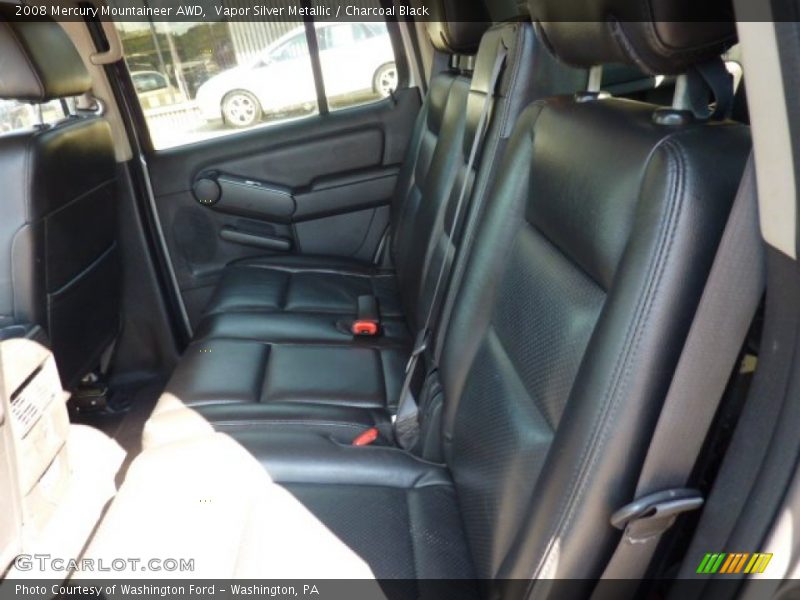 Vapor Silver Metallic / Charcoal Black 2008 Mercury Mountaineer AWD
