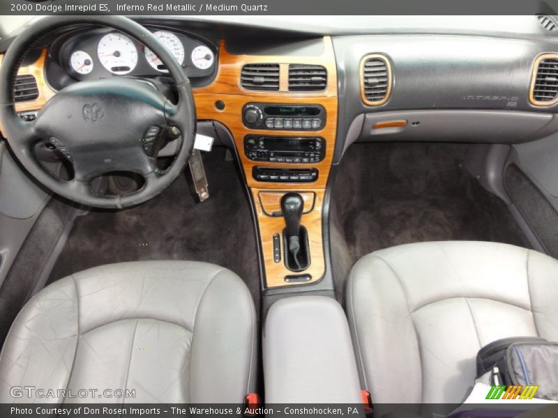 Inferno Red Metallic / Medium Quartz 2000 Dodge Intrepid ES
