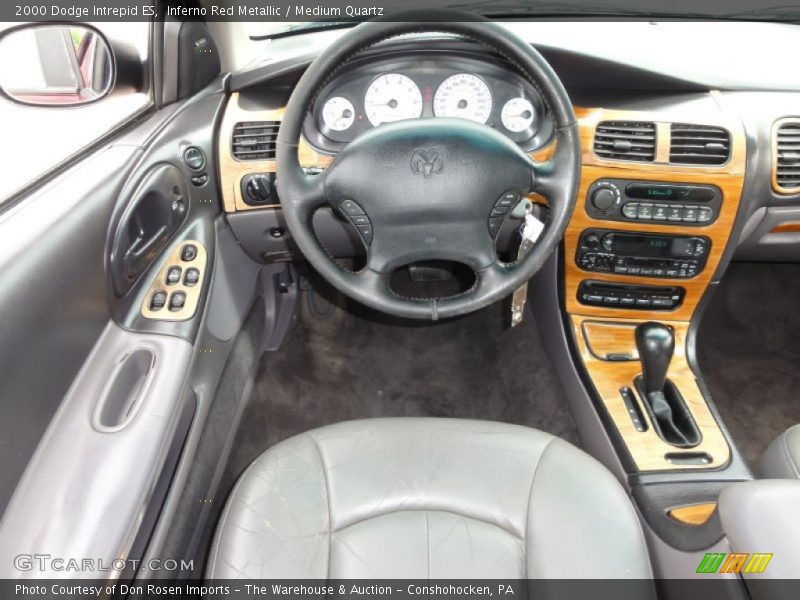 Inferno Red Metallic / Medium Quartz 2000 Dodge Intrepid ES