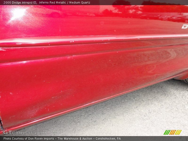 Inferno Red Metallic / Medium Quartz 2000 Dodge Intrepid ES