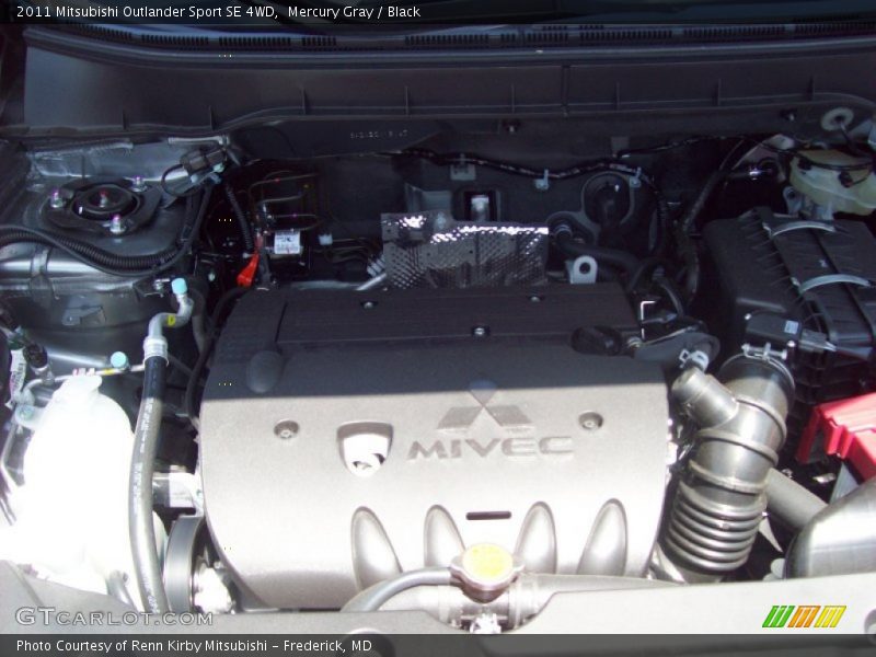  2011 Outlander Sport SE 4WD Engine - 2.0 Liter DOHC 16-Valve MIVEC 4 Cylinder