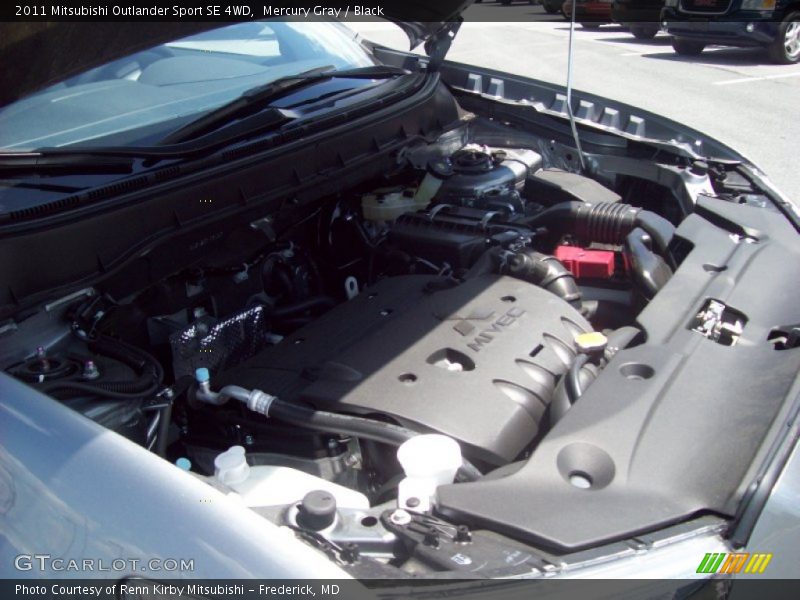 Mercury Gray / Black 2011 Mitsubishi Outlander Sport SE 4WD
