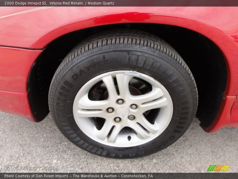 Inferno Red Metallic / Medium Quartz 2000 Dodge Intrepid ES