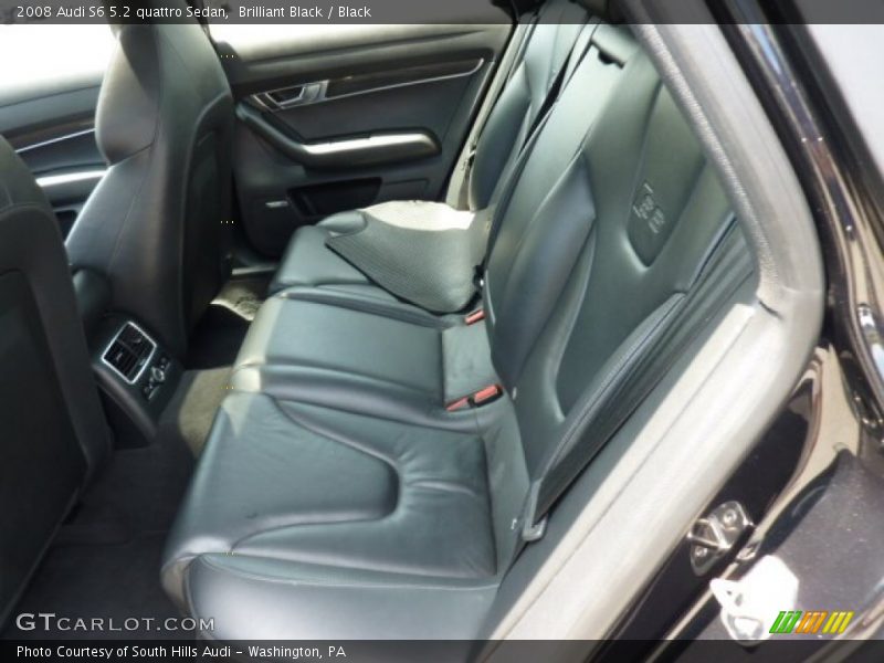  2008 S6 5.2 quattro Sedan Black Interior