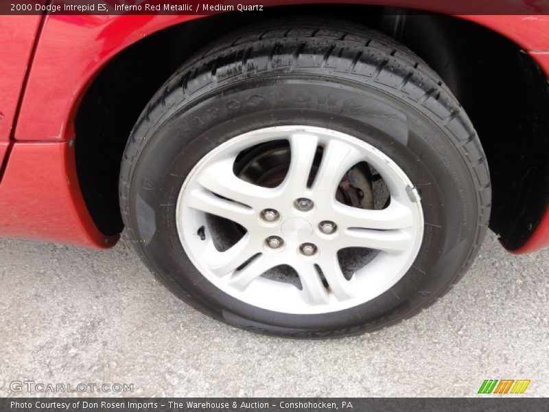 Inferno Red Metallic / Medium Quartz 2000 Dodge Intrepid ES