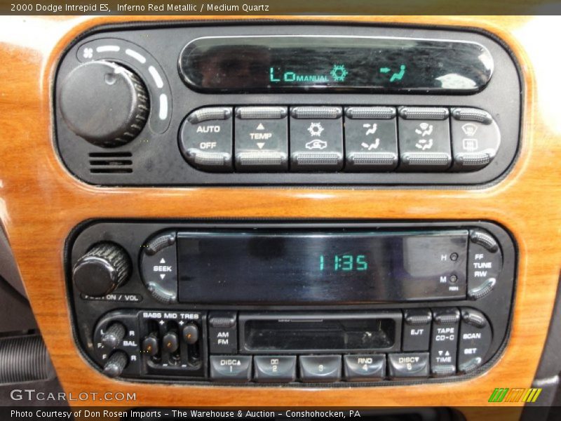 Inferno Red Metallic / Medium Quartz 2000 Dodge Intrepid ES